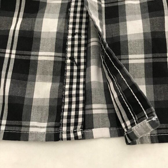 Alfani Men Slim Fit Plaid Long Sleeve Button-Down Shirt - Picture 8 of 14